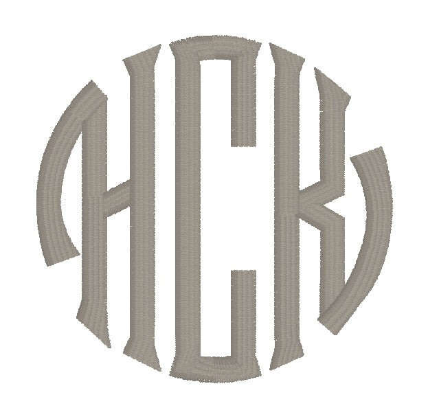 Monogramed Zipper Pouch Travel Bag image 4