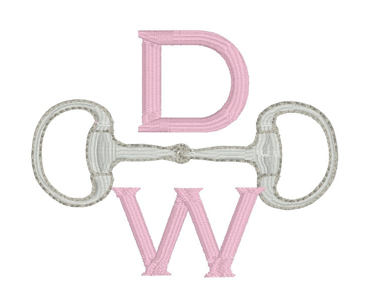 Monogramed Zipper Pouch Travel Bag image 3