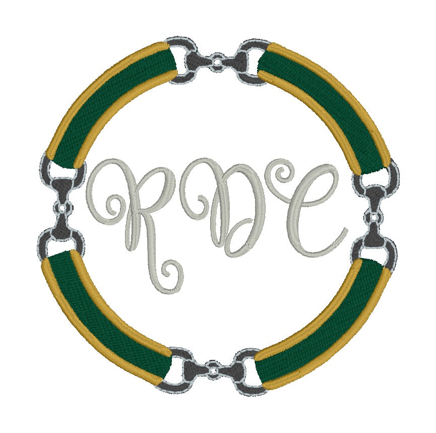 Monogramed Zipper Pouch Travel Bag image 12