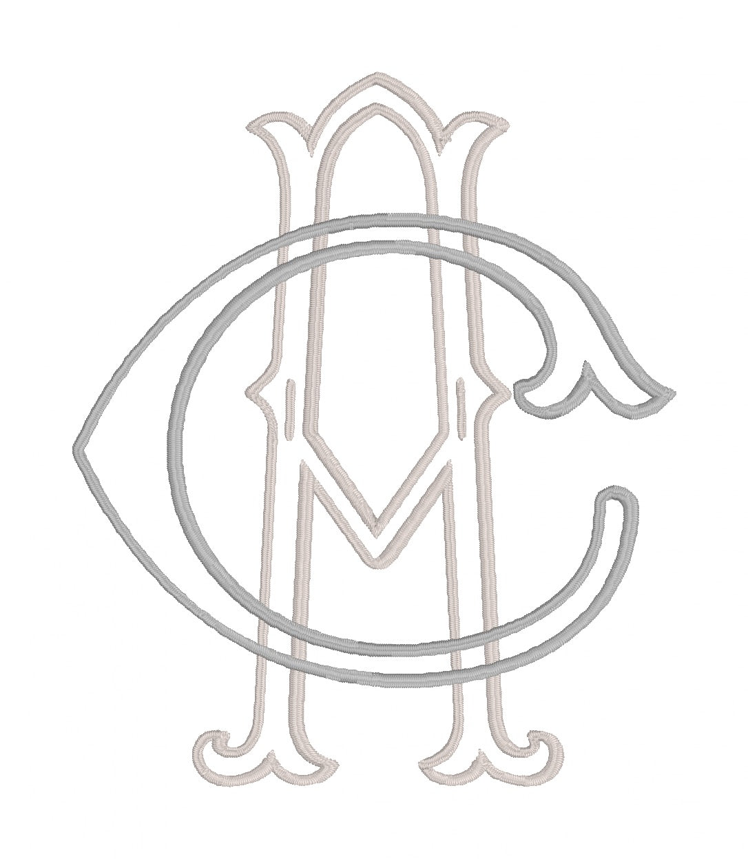 Monogramed Zipper Pouch Travel Bag image 11