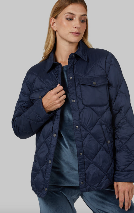 Woman's Lightweight Poly-Fill Shirt Jacket image 0