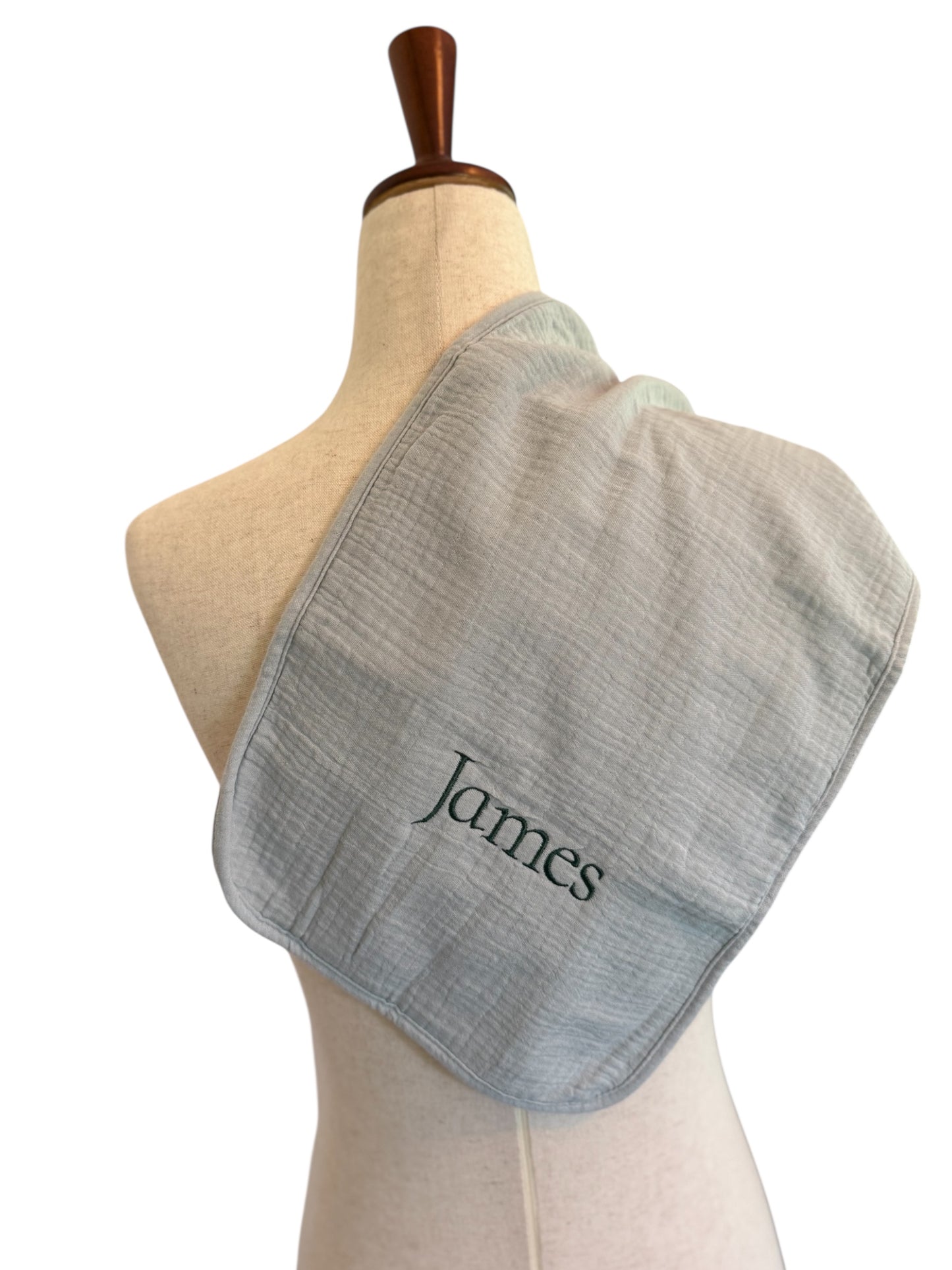 Personalized Embroidered Burp Cloth – Custom Baby Burpee Towel Gift