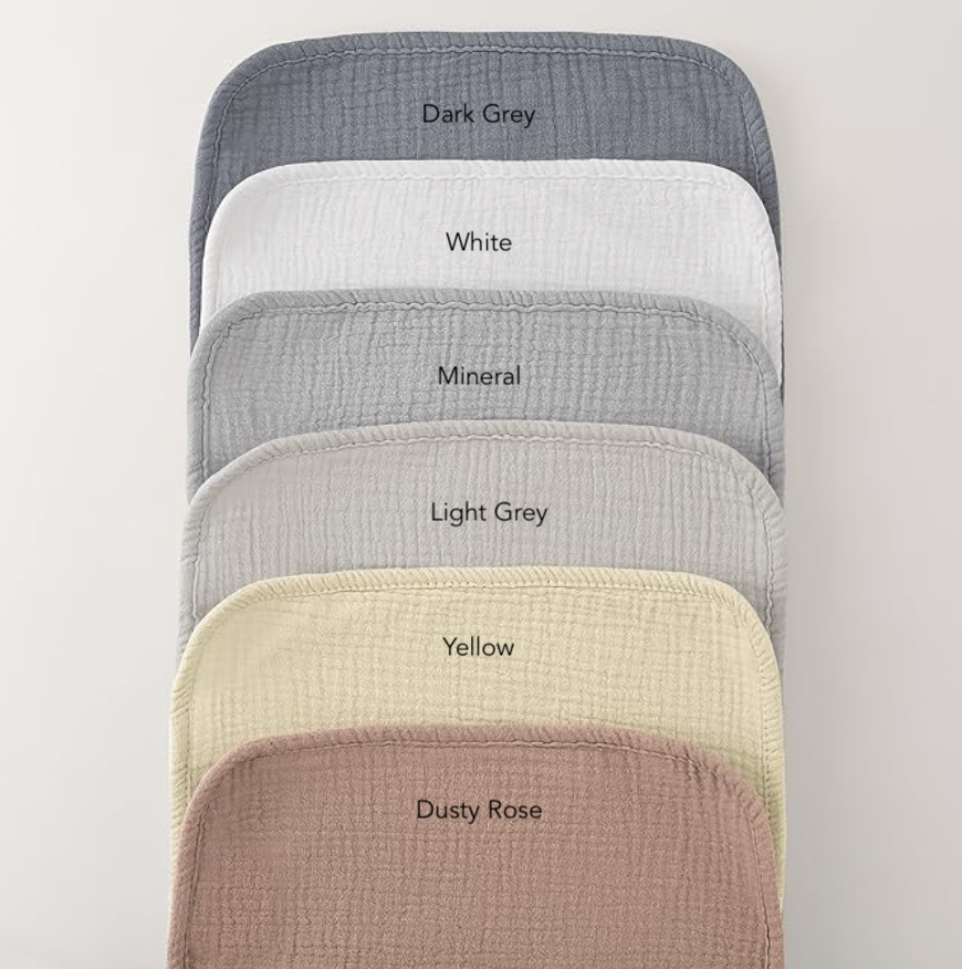 Personalized Embroidered Burp Cloth – Custom Baby Burpee Towel Gift