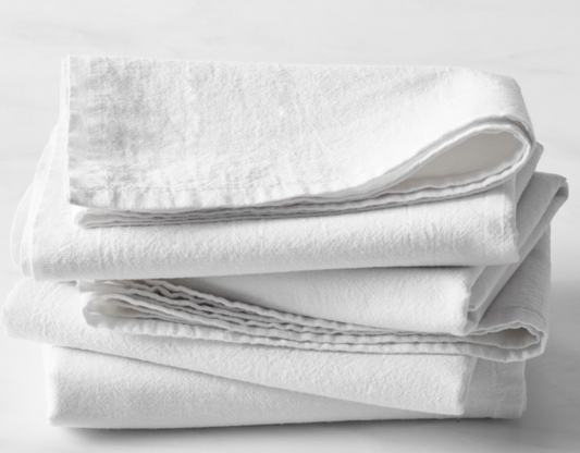 Vintage Martini Embroidered Flour Sack Towel: Retro Bar Decor