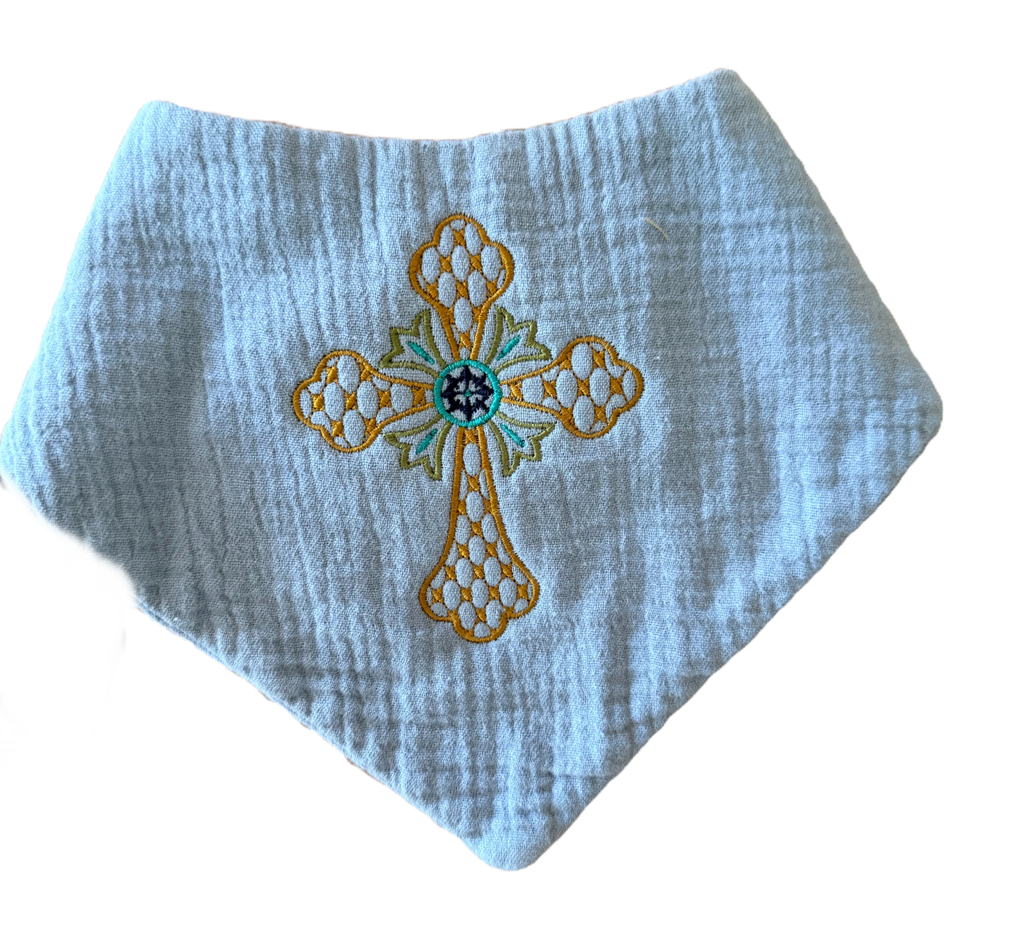 Embroidered Baby Bandana Bib image 7