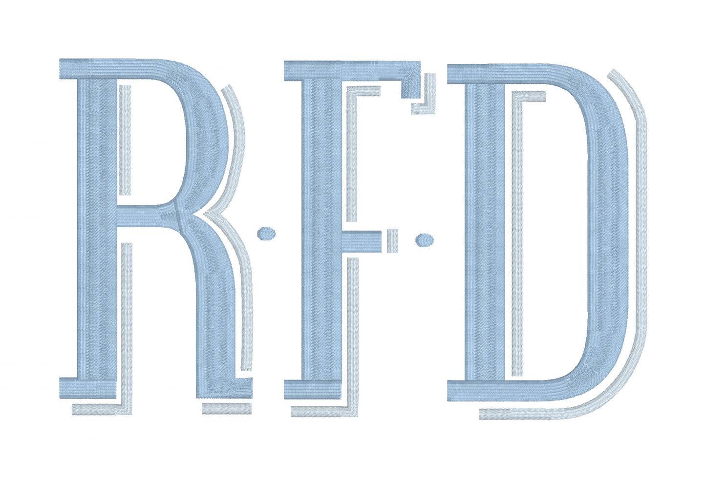 Monogramed Zipper Pouch Travel Bag image 7