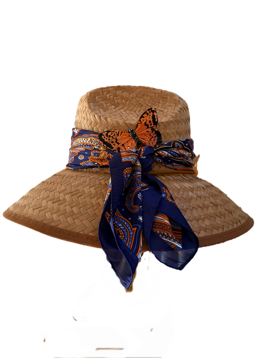 Butterfly Kisses Equestrian Sun Hat image 0