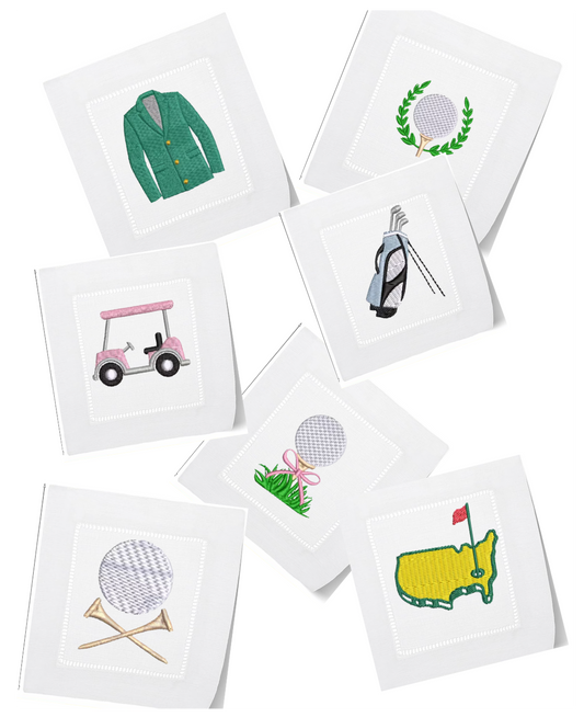 Golf Lovers Cocktail Napkins image 0