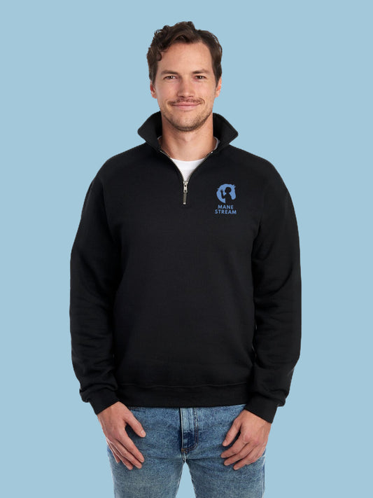 Mane Stream  Unisex 1/4 Zip Fleece image 0