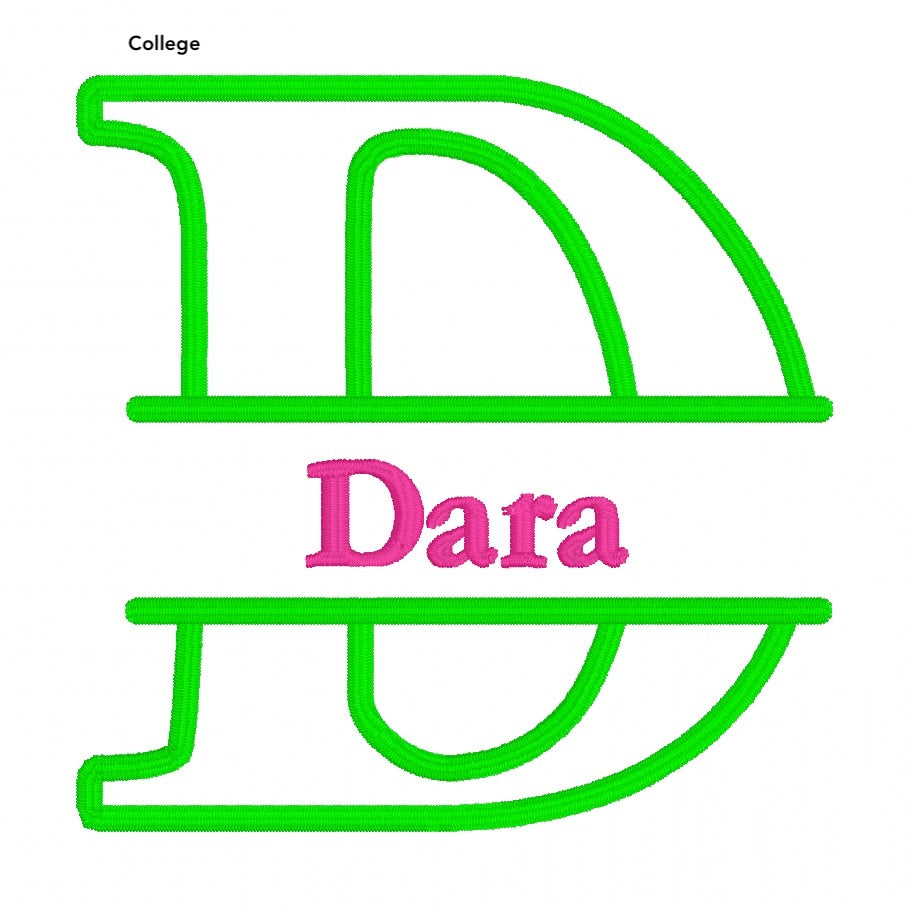 Custom Embroidered Striped Zip Cosmetic Case | Personalized Terry Makeup Bag | Monogrammed Pouch | Gift for Her