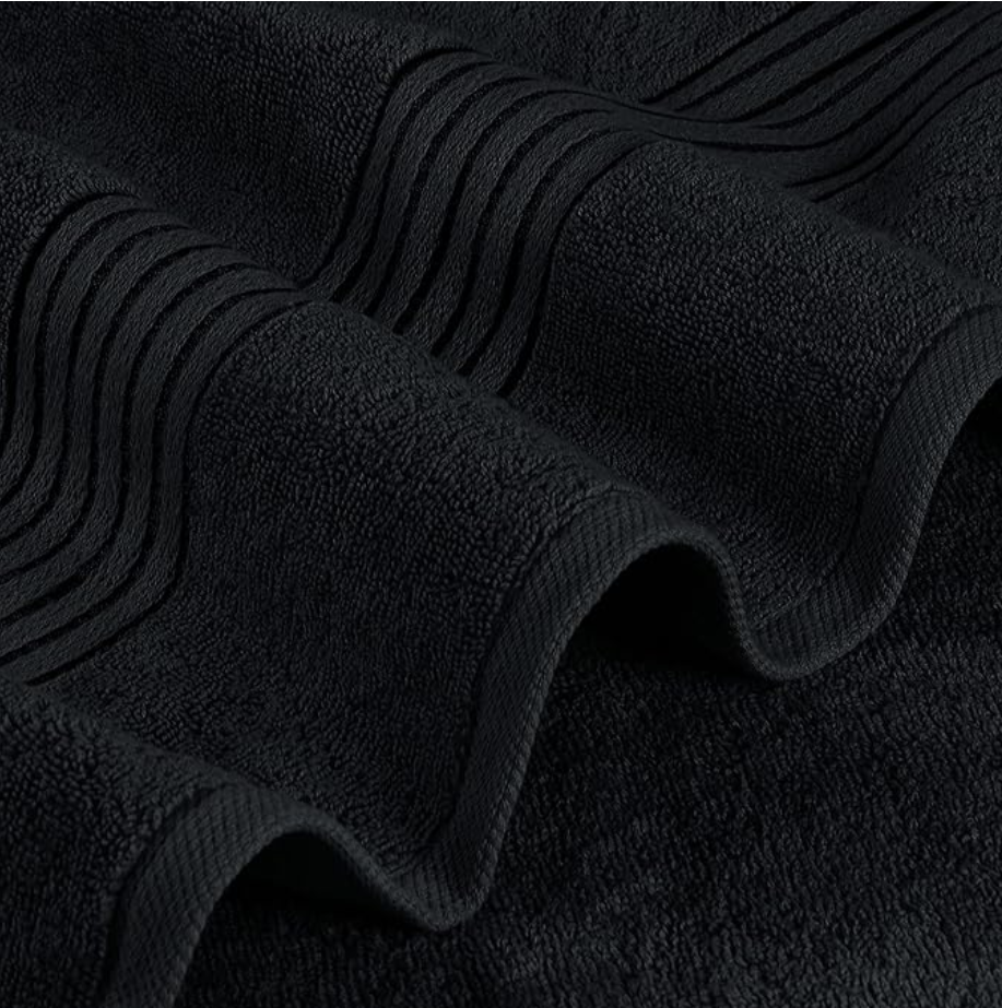 Embossed Monogram Bath Towels image 4